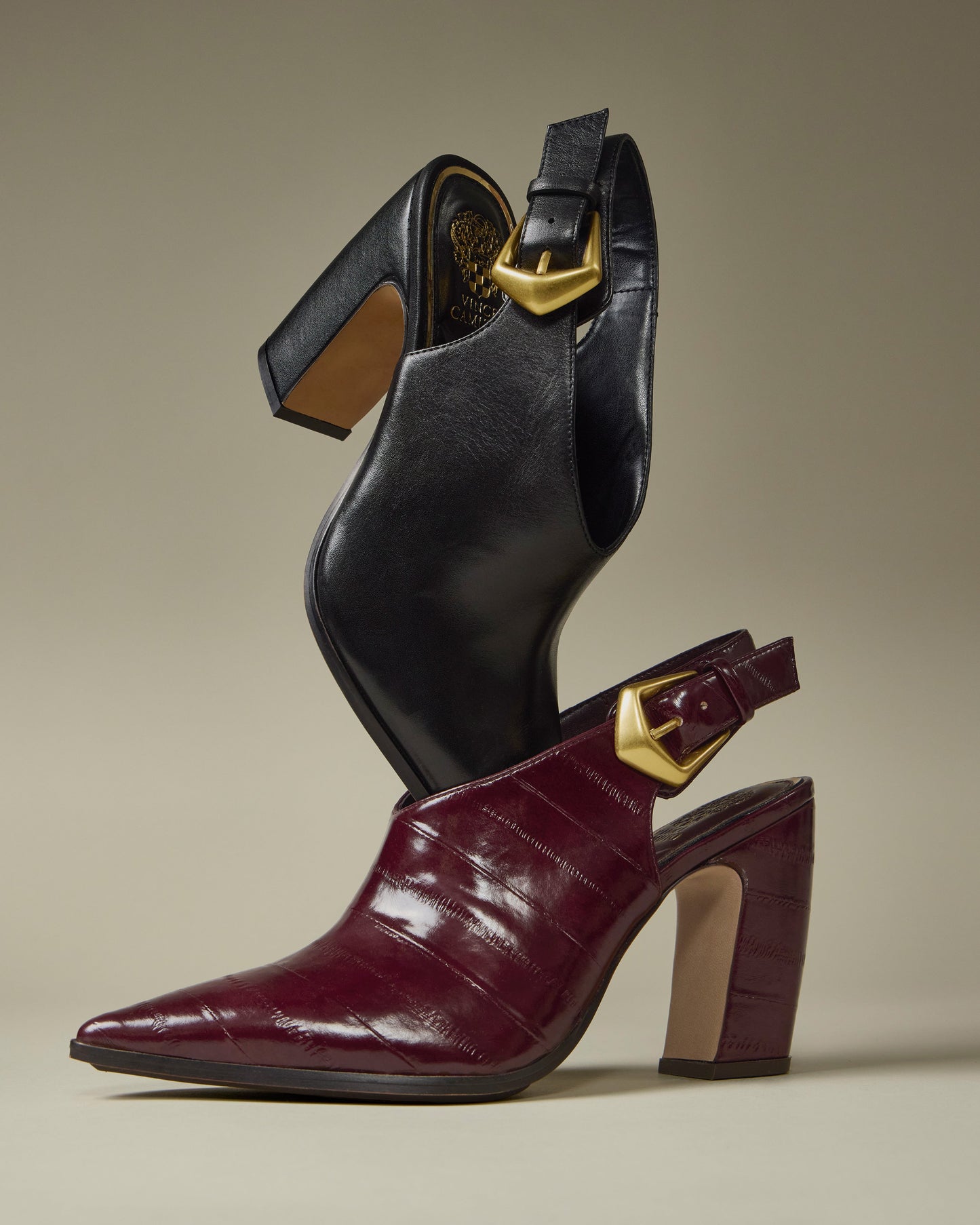 Vince Camuto Baylez Buckled Mule