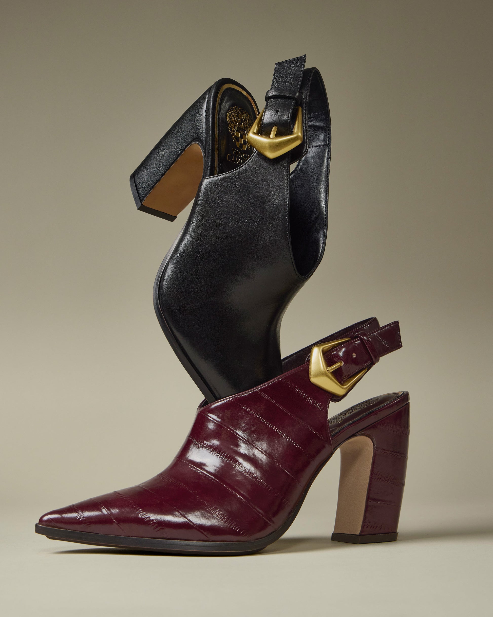 Vince Camuto Baylez Buckled Mule