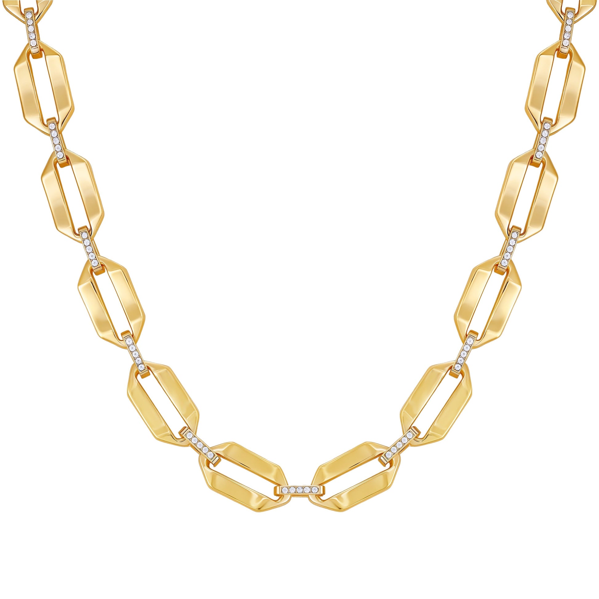 Vince Camuto Statement Goldtone Link Necklace