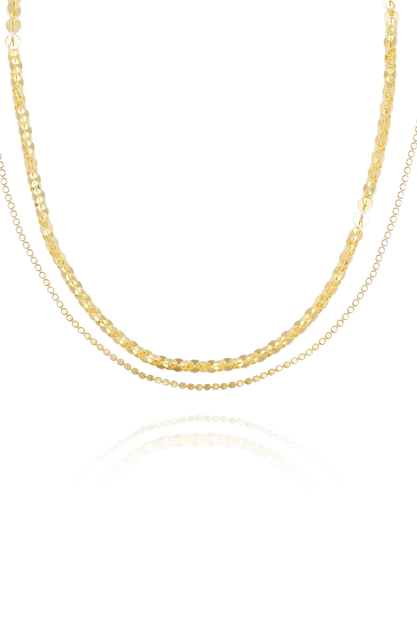 Vince Camuto Layered Goldtone Chain Necklace