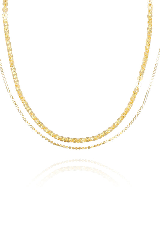 Vince Camuto Layered Goldtone Chain Necklace