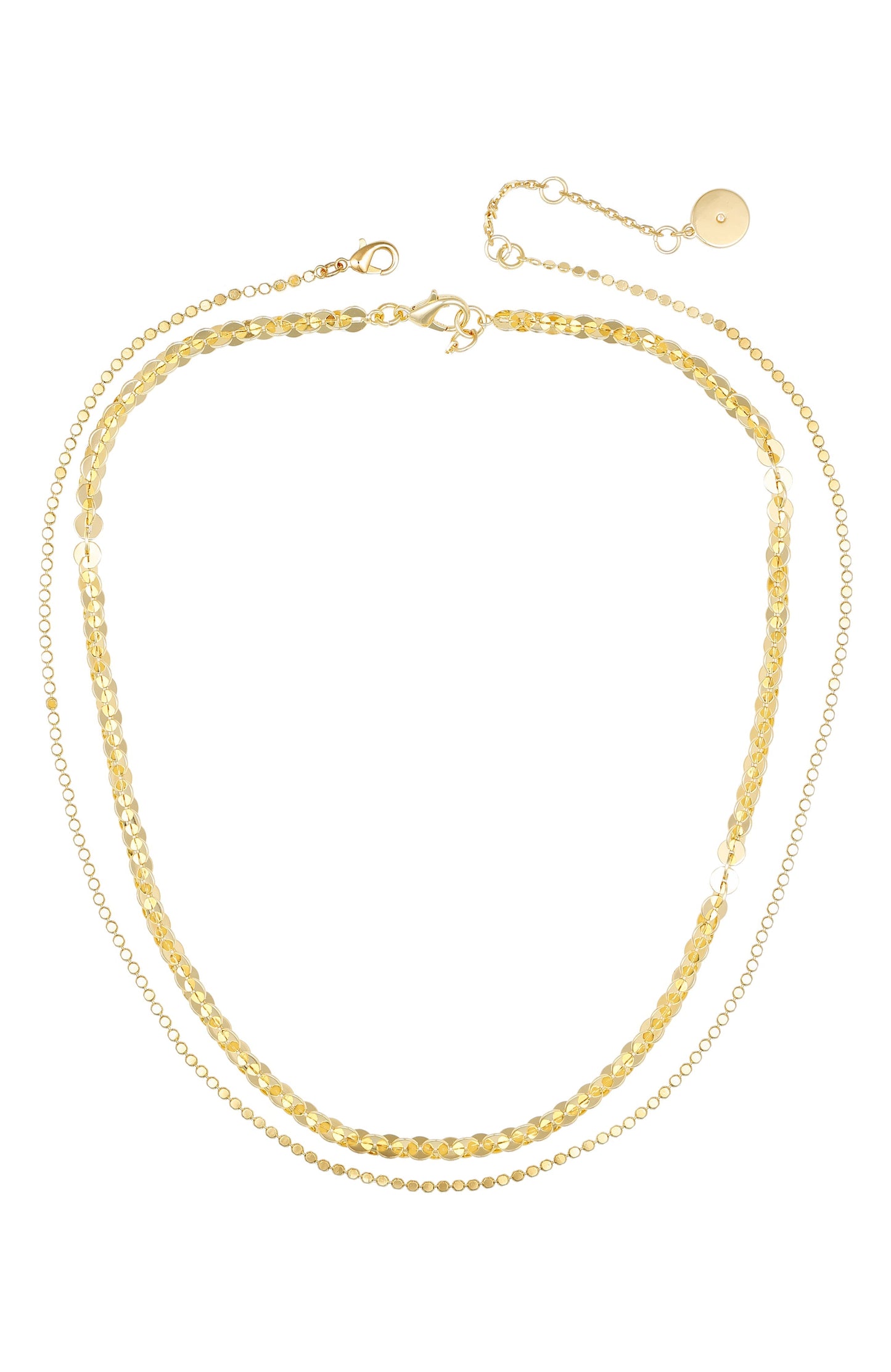 Vince Camuto Layered Goldtone Chain Necklace