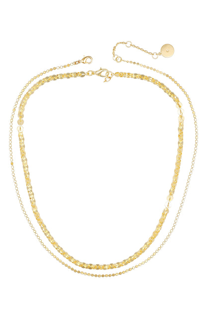 Vince Camuto Layered Goldtone Chain Necklace