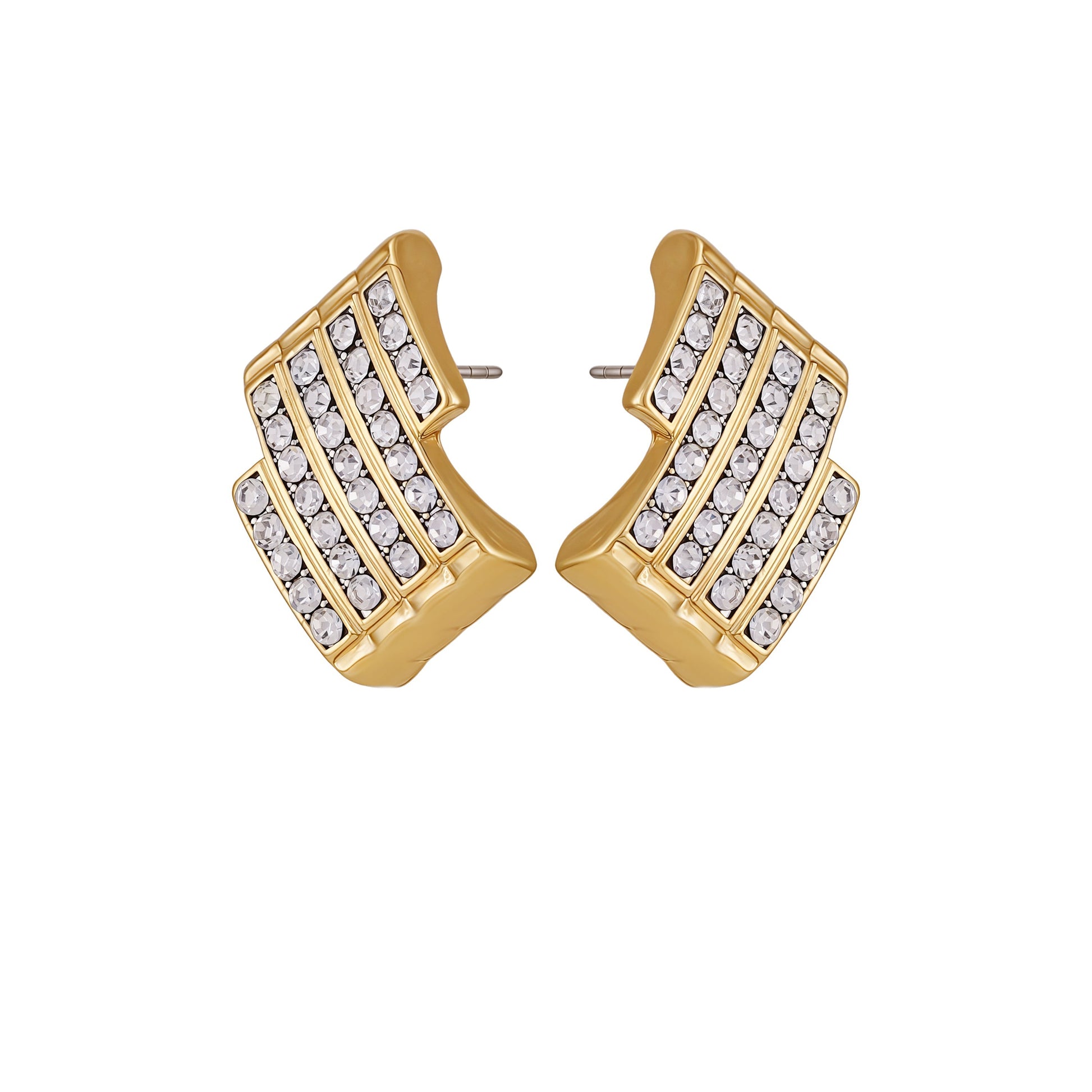Vince Camuto Crystal Bar Stud Earrings