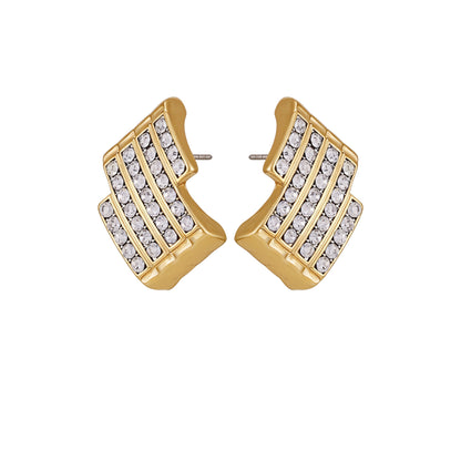 Vince Camuto Crystal Bar Stud Earrings