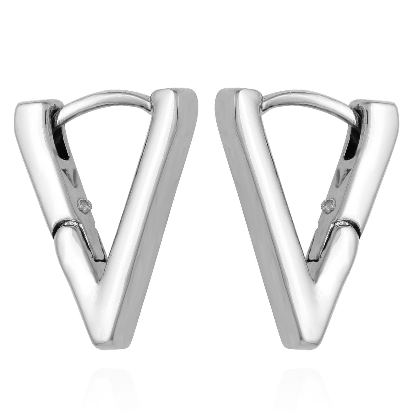 Vince Camuto V-Hinge Huggie Earrings
