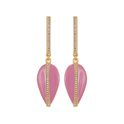 Vince Camuto Gold Tone Drop Earrings