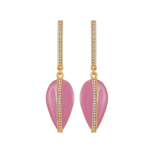 Vince Camuto Gold Tone Drop Earrings