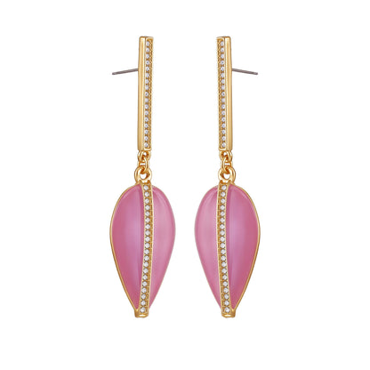 Vince Camuto Gold Tone Drop Earrings