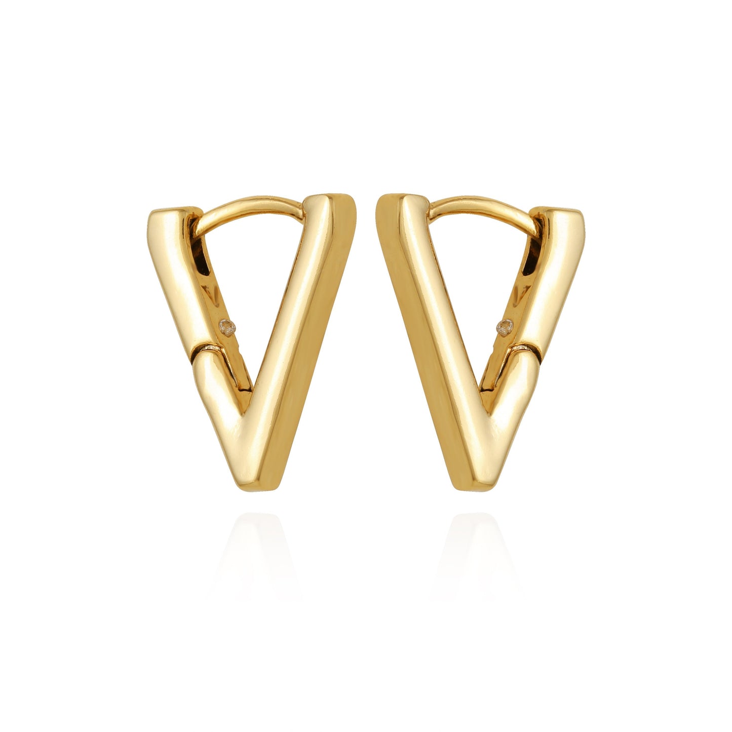 Vince Camuto V-Hinge Huggie Earrings
