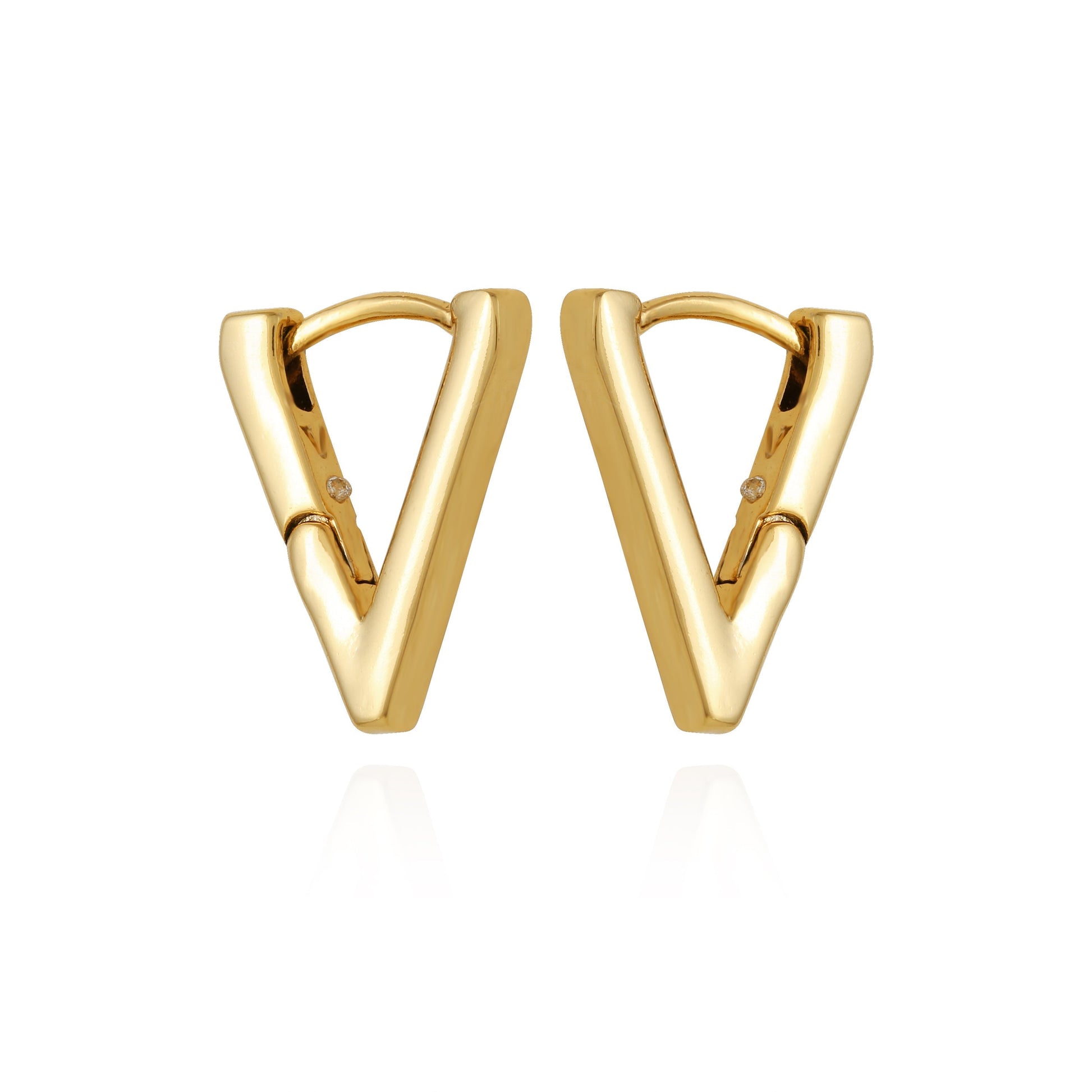 Vince Camuto V-Hinge Huggie Earrings