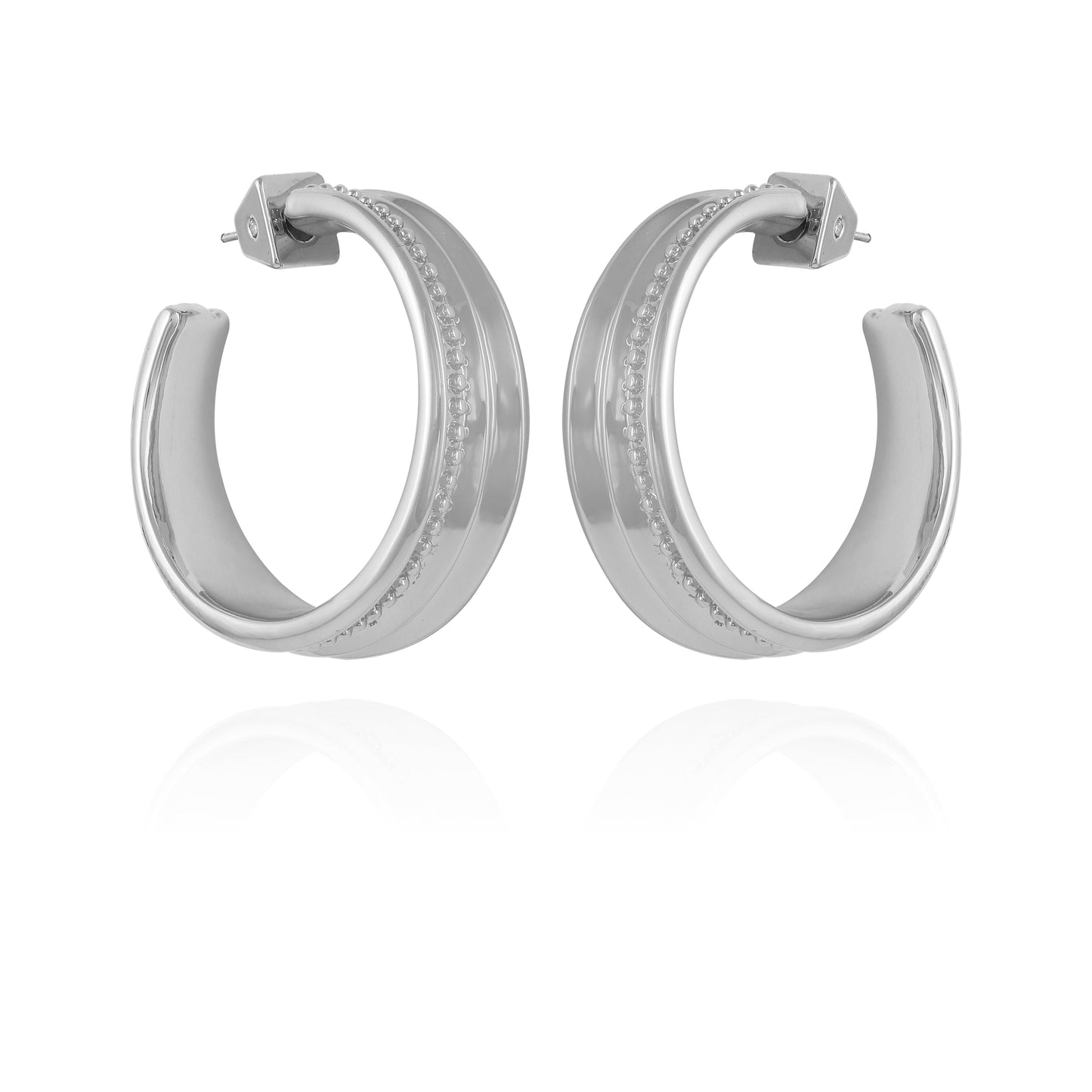 Vince Camuto Chunky Open Hoop Earrings
