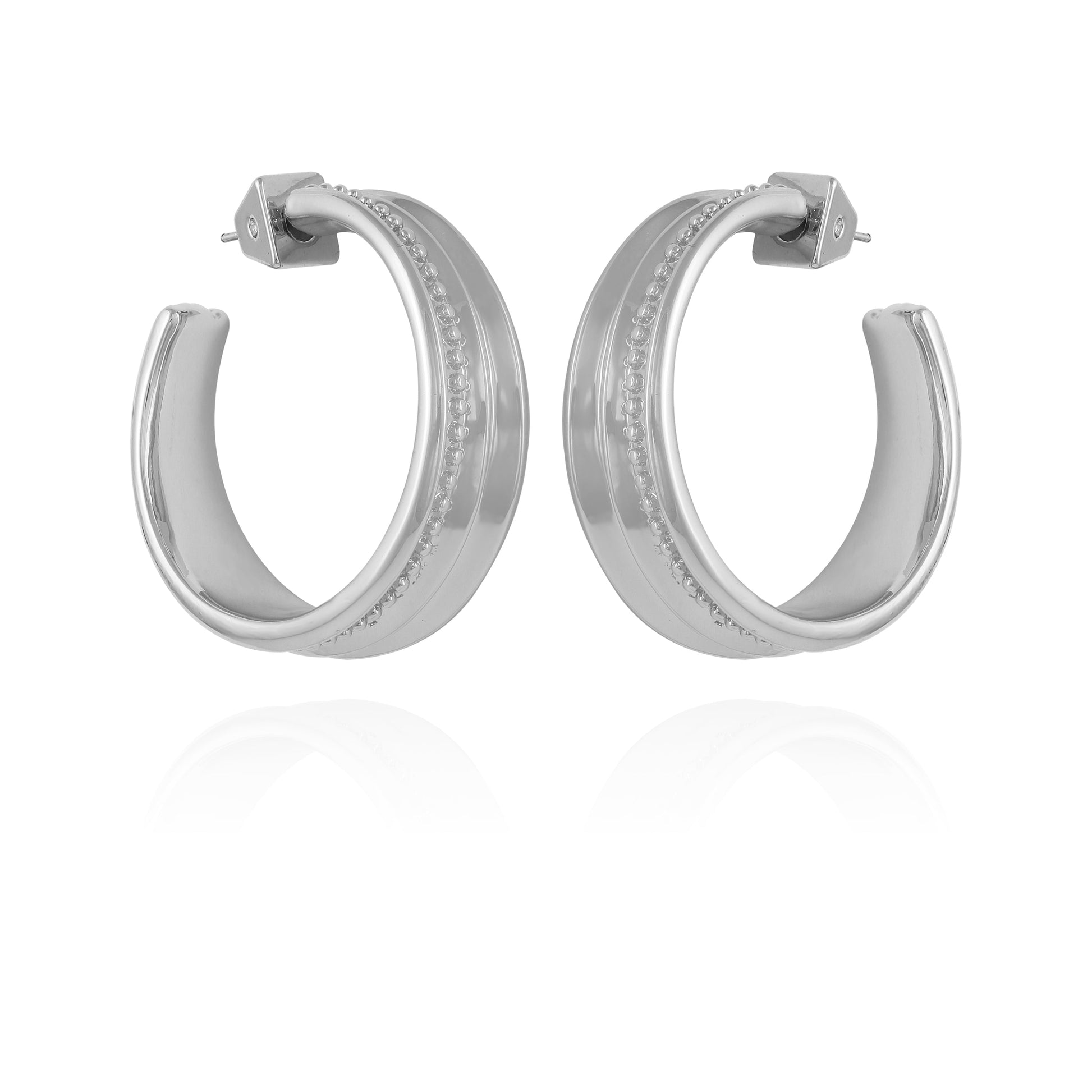 Vince Camuto Chunky Open Hoop Earrings