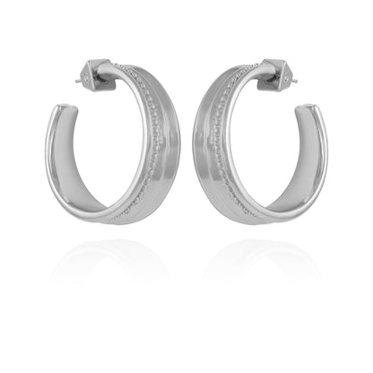 Vince Camuto Chunky Open Hoop Earrings