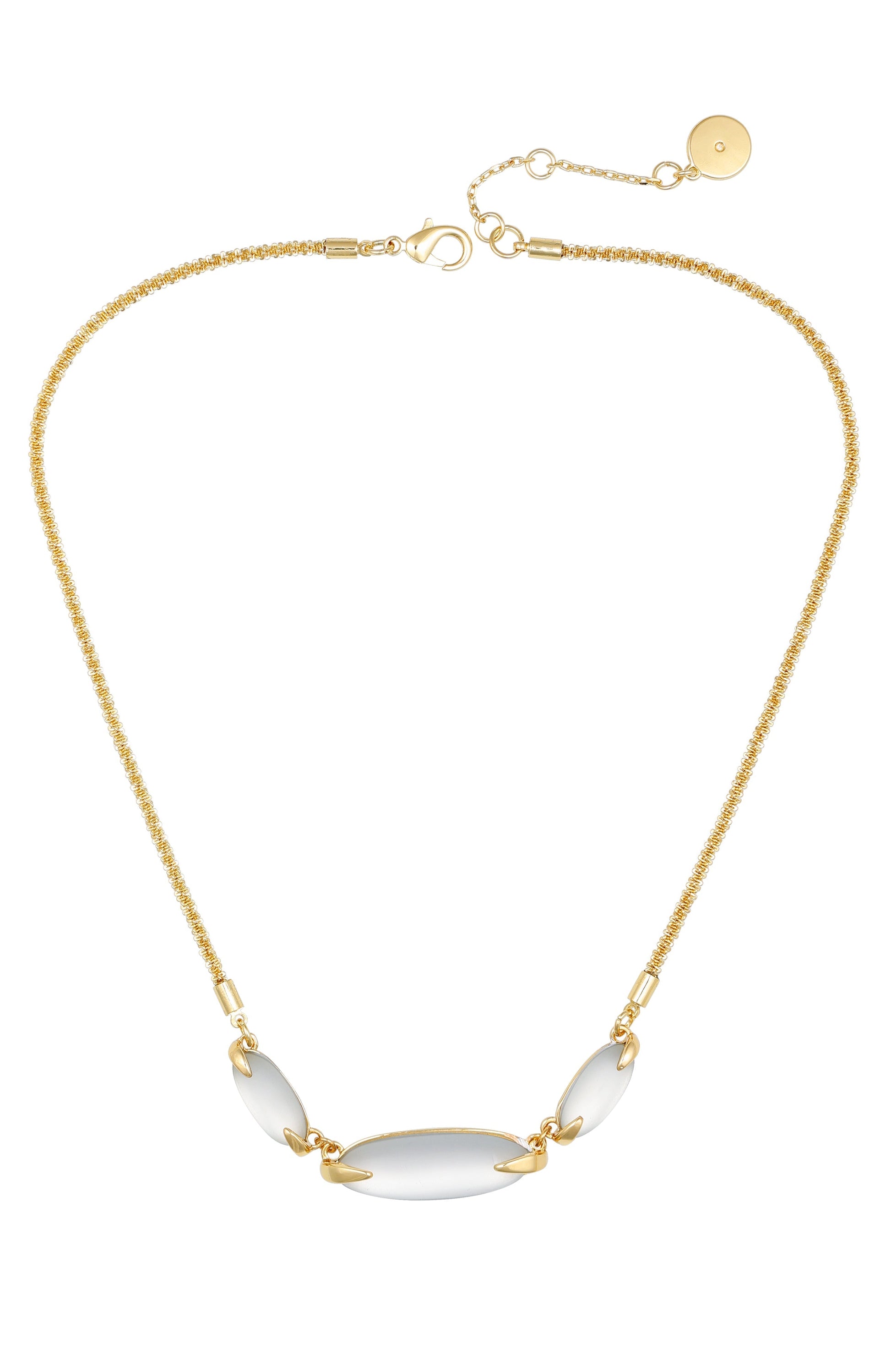 Vince Camuto Goldtone Stone Collar Necklace