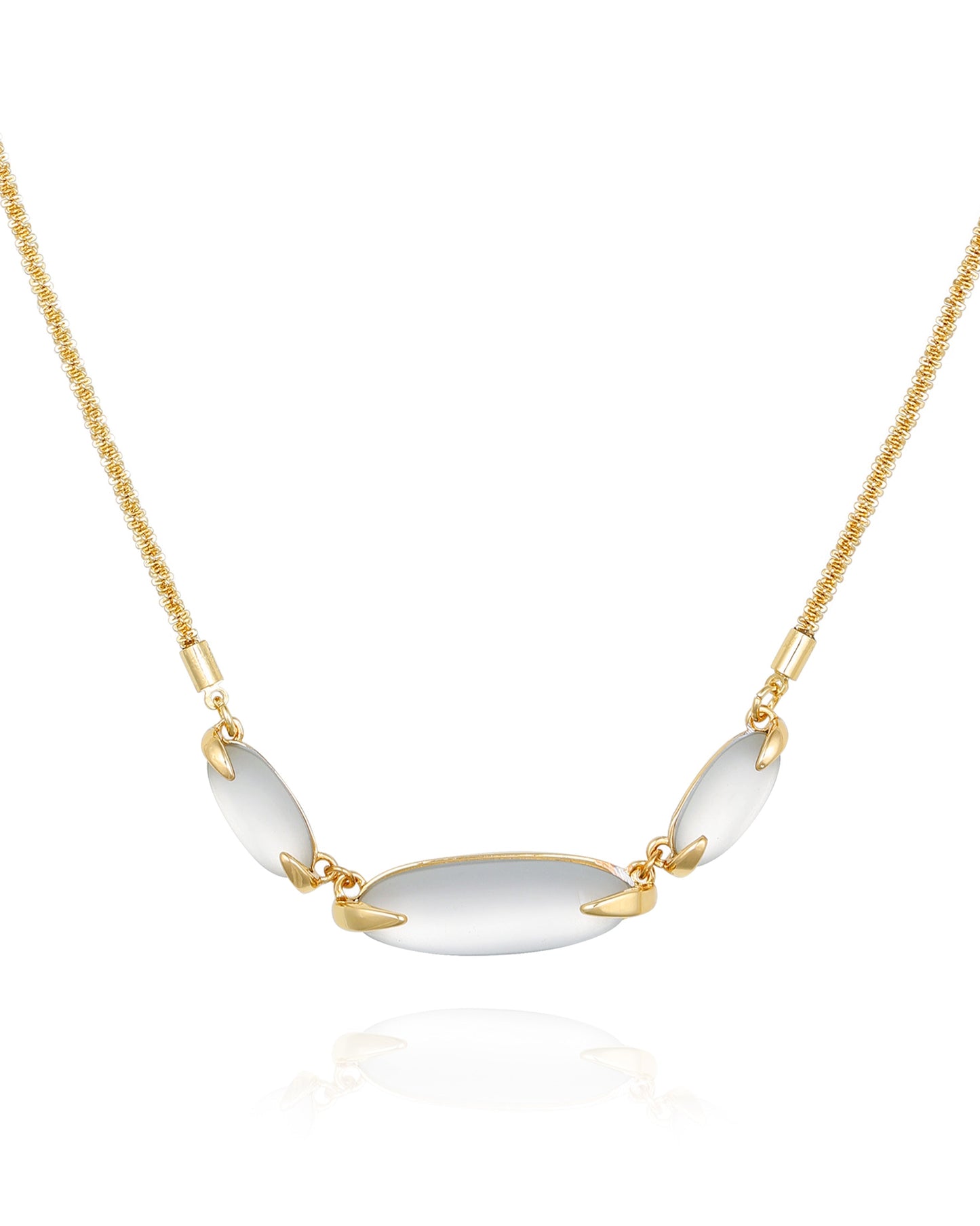 Vince Camuto Goldtone Stone Collar Necklace