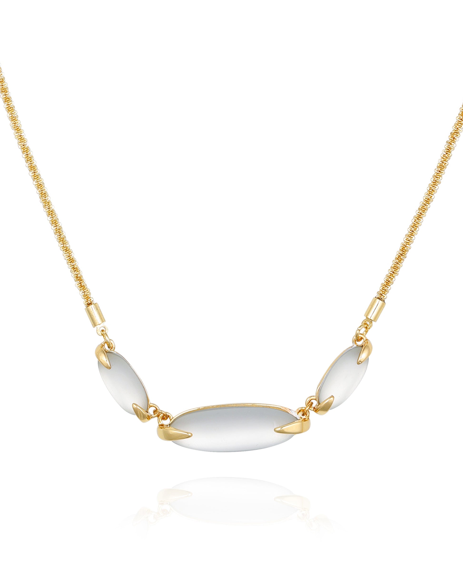 Vince Camuto Goldtone Stone Collar Necklace