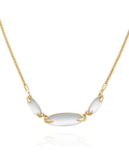 Vince Camuto Goldtone Stone Collar Necklace