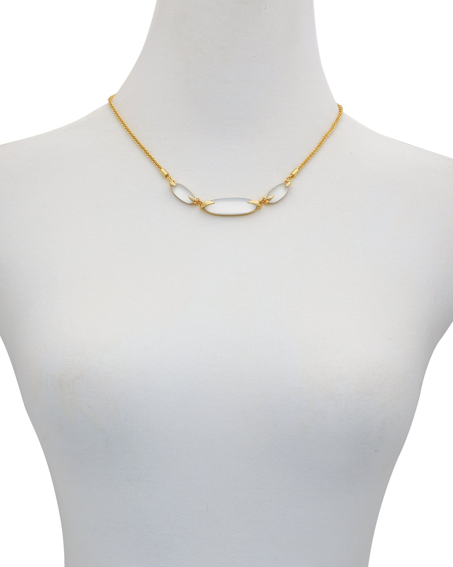 Vince Camuto Goldtone Stone Collar Necklace