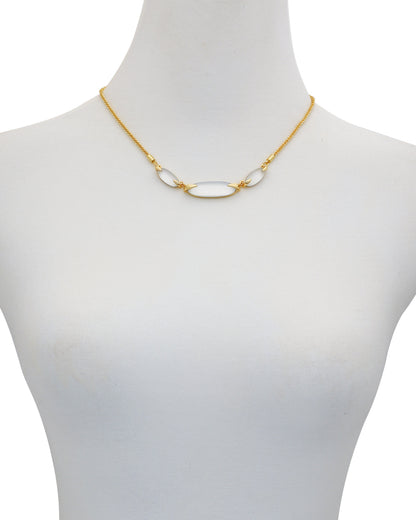 Vince Camuto Goldtone Stone Collar Necklace