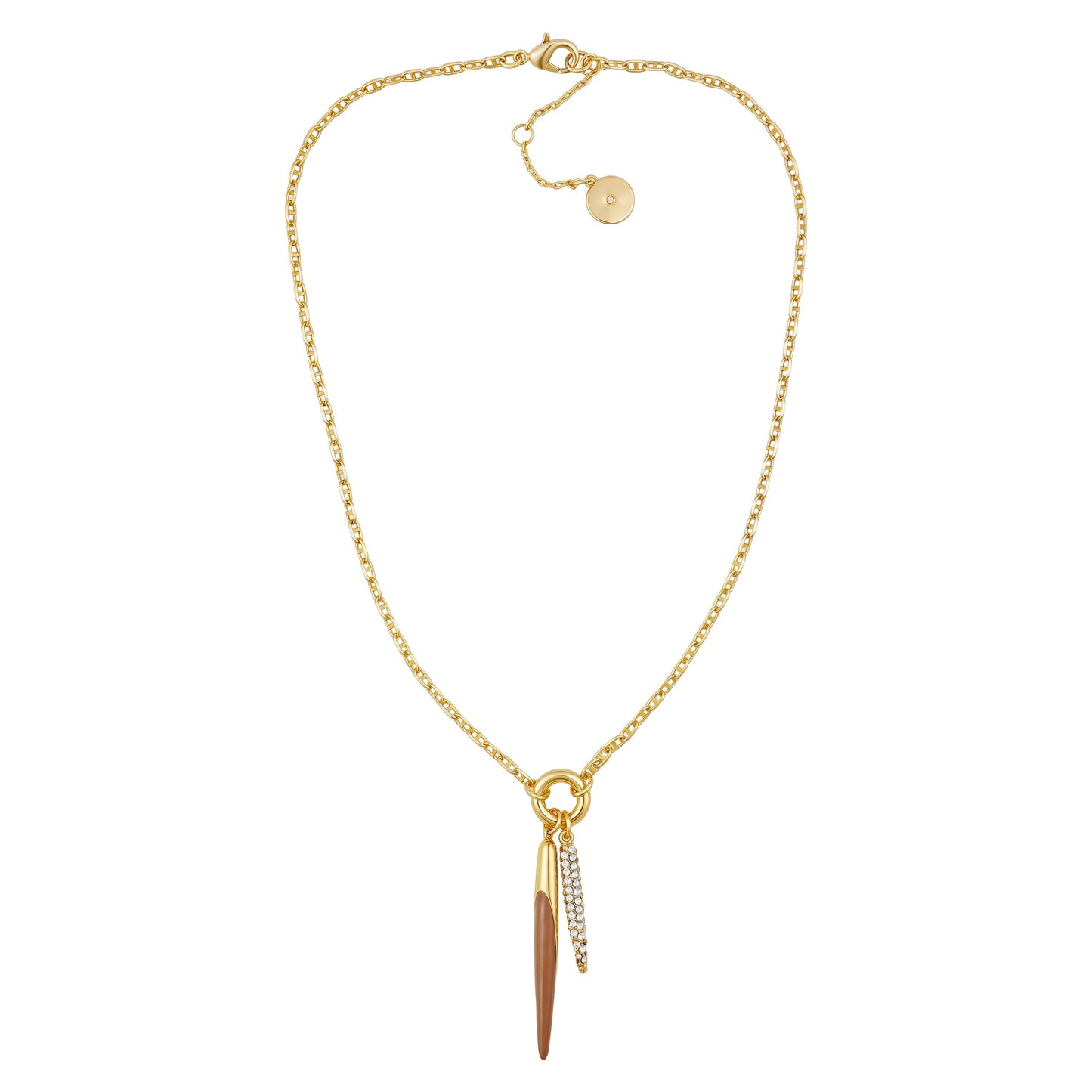 Vince Camuto Double Pendant Necklace