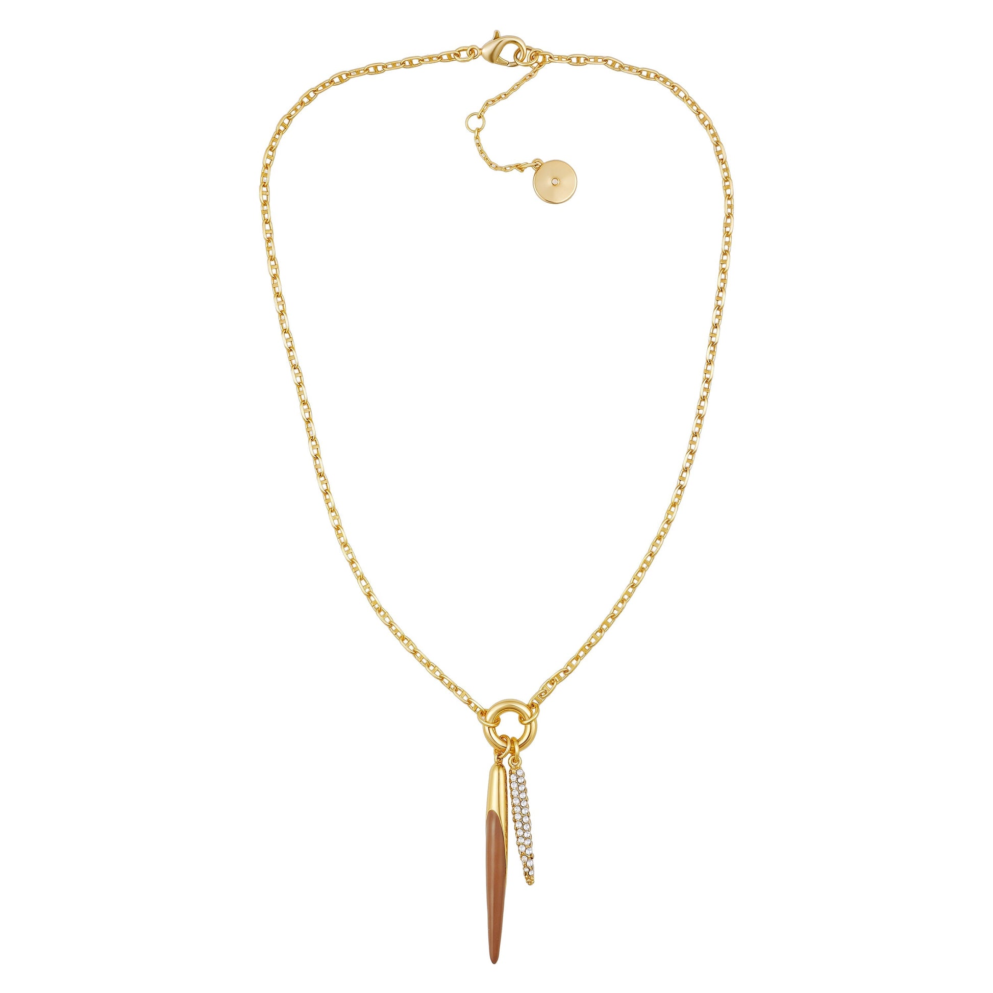 Vince Camuto Double Pendant Necklace