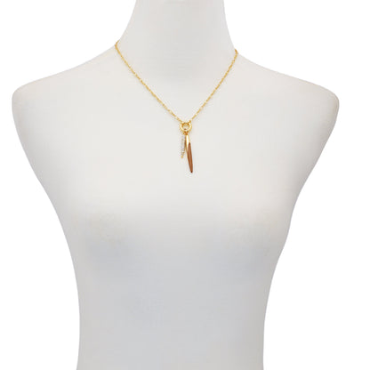 Vince Camuto Double Pendant Necklace