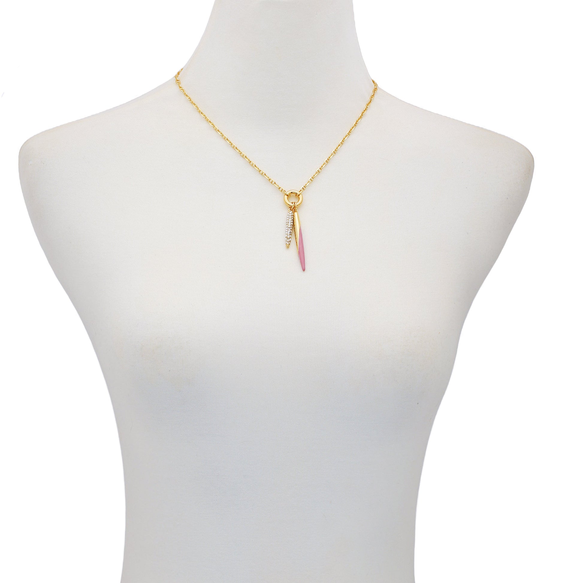 Vince Camuto Double Pendant Necklace