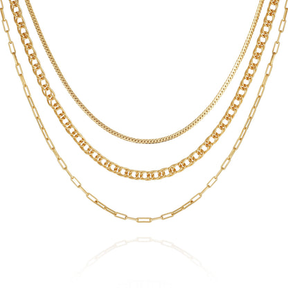 Vince Camuto Multi Layered Chain Necklace