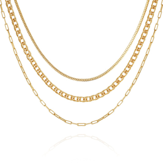 Vince Camuto Multi Layered Chain Necklace
