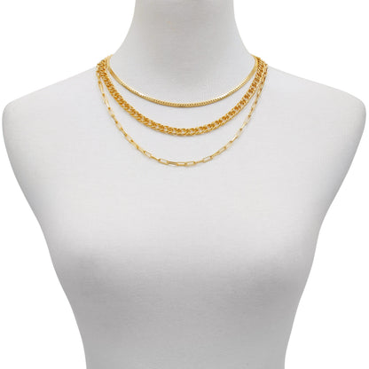 Vince Camuto Multi Layered Chain Necklace