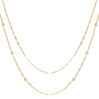 Vince Camuto Goldtone Long Layered Necklace
