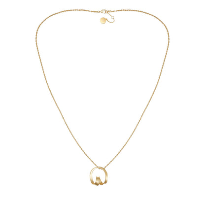 Vince Camuto Goldtone Herringbone Chain Long Necklace