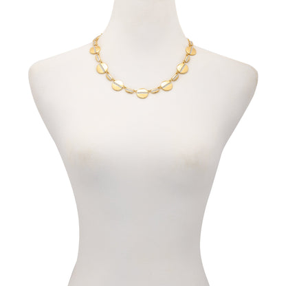 Vince Camuto Goldtone Pave Multi-Coin Statement Necklace