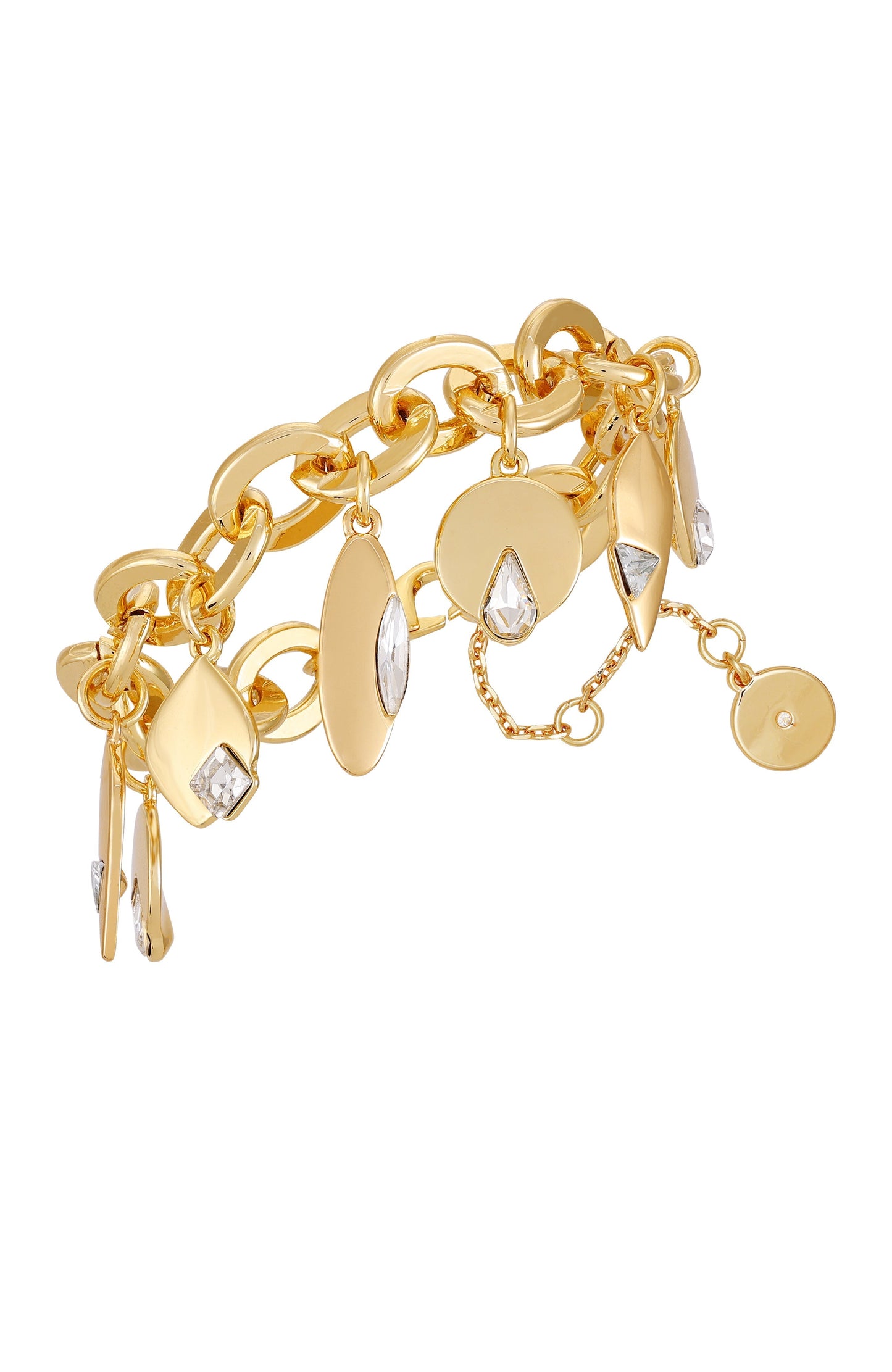 Vince Camuto Goldtone Charm Bracelet