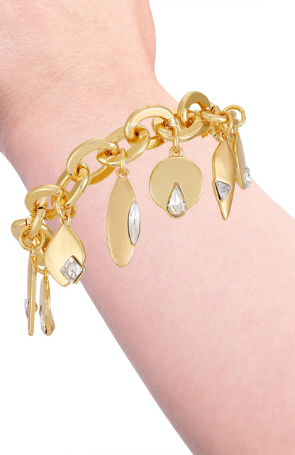 Vince Camuto Goldtone Charm Bracelet