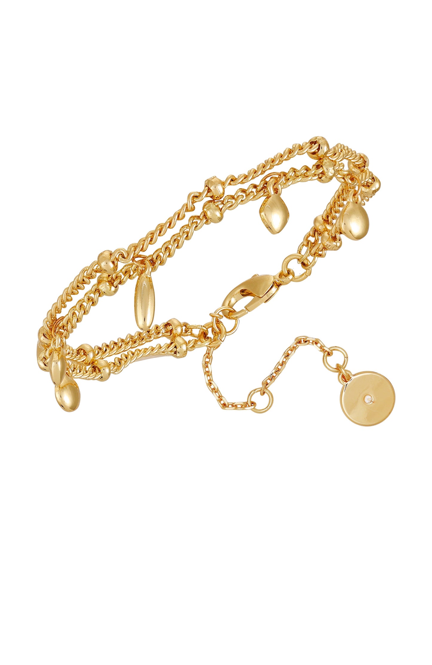 Vince Camuto Goldtone Multi Charm Bracelet